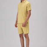 Conjunto de Malha na Cor Amarela