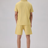 Conjunto de Malha na Cor Amarela