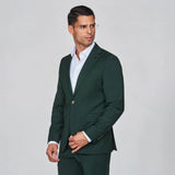 Fato Verde Garrafa Slim Fit