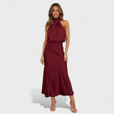Alba - Elegante Vestido de Satén