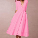Vestido Midi Feminino Laura - Elegância e Estilo