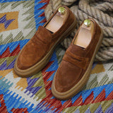 Slip-Ons de Camurça - Estilo Mallorca