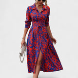 Bianca - Vestido con Estampado Animal