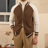 Casaco Varsity Slim Fit em Lã Misturada para Baseball