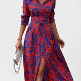 Bianca - Vestido con Estampado Animal