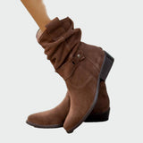 Botas Confortáveis na Altura do Tornozelo