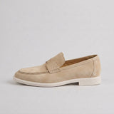Nubuck Slip-On Moccasins - Brewood Style