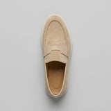 Nubuck Slip-On Moccasins - Brewood Style