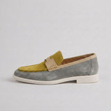 Nubuck Slip-On Moccasins - Brewood Style