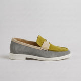 Nubuck Slip-On Moccasins - Brewood Style