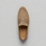 Nubuck Slip-On Moccasins - Brewood Style