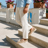 Nubuck Slip-On Moccasins - Brewood Style