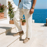 Nubuck Slip-On Moccasins - Brewood Style