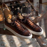Sapatilhas de Couro 'Heritage' com Atacadores - Elegância e Conforto