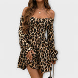 Roupão Estampado com Padrão de Leopardo