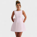 Catarina - Mini Vestido Adornado com Pérolas
