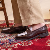 Contrast Penny Loafers - Paris Collection