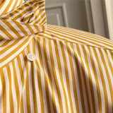 Camisa de Algodão de Mangas Longas 'Limone' - Sofisticação e Conforto