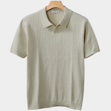 Polo Caqui com Detalhes em Canelado - Sem Fechos