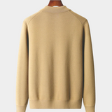 Camisa de Botão em Lã Merino Super Fina