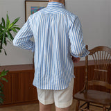 Camisa Seersucker Listrada St. Tropez