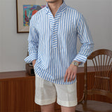 Camisa Seersucker Listrada St. Tropez