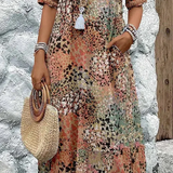 Lia - Vestido Midi Sofisticado para Mulheres