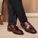 Kingsman Shoes with Double Buckle