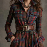 Mariana - Camisa Vestido com Cinto