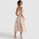 Luana - Vestido Maxi Sofisticado para Eventos Especiais