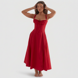 Luana - Vestido Maxi Sofisticado para Eventos Especiais