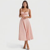 Luana - Vestido Maxi Sofisticado para Eventos Especiais
