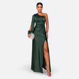 Luna - Vestido Maxi Sofisticado para Eventos Especiais