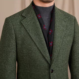 Blazer Texturizado em Lã Cinza - Modelo Geneva