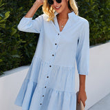 Shana - Midi Dress with Sleeves