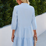 Shana - Midi Dress with Sleeves