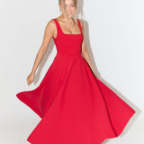 Amélia - Clássico Vestido Midi