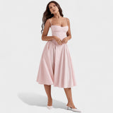 Valentina - Vestido com Cintura Estruturada