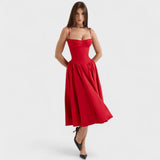 Valentina - Elegante Vestido com Corpete