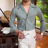 Bamboo Camisole with Cuban Collar - Saint Jean Model