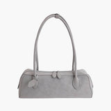 Bolsa Baguette Adora em Suede
