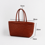 Geantă Tote Anais din Piele Împletită Manual