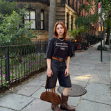 Bolsa Vegan de Camurça Aveline