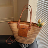 Bolsa de Ombro Beatrice Forest em Tecido Exclusivo