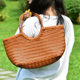 Bolsa tote Beatrice em design trançado