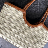 Bolsa tote Beatrice em design trançado