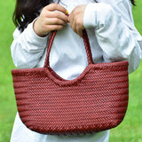 Bolsa tote Beatrice em design trançado