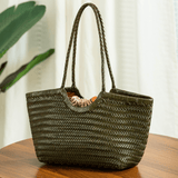 Bolsa tote Beatrice em design trançado
