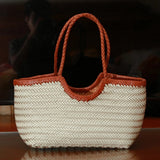Bolsa tote Beatrice em design trançado