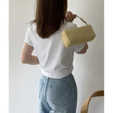 Bianca Synthetic Material Crossbody Bag